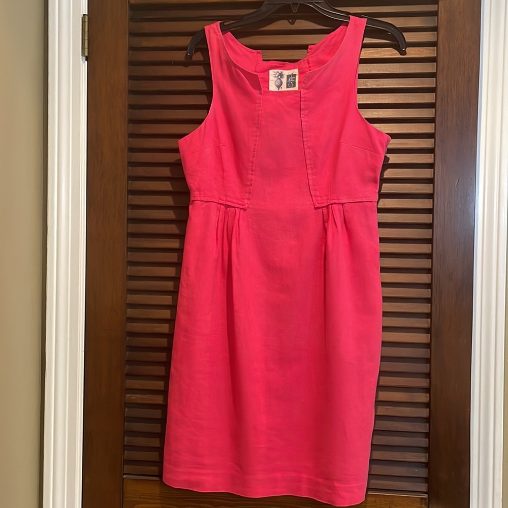 Anthropologie Linen Dress